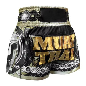 กางเกงขาสั้นมวยไทย MMA แบบแห้งเร็วระบายอากาศได้ดีสำหรับผู้ชาย - Product Image 3