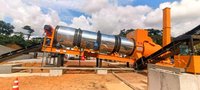 Centrale à asphalte LAL'S avec chauffage à l'huile thermique et structures modulaires à faible coût d'entretien