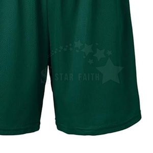 Pantalones Cortos de Malla Duraderos para Hombre, Cintura Elástica, Color Sólido, Transpirables, Ecológicos, Casuales, para Verano y Actividades al Aire Libre - Product Image 5