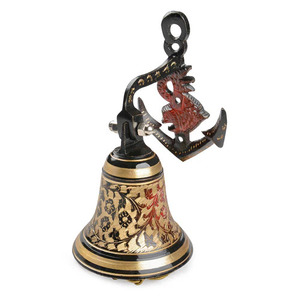 Cast Iron <b>Door</b> Bell <b>Rustic</b> Finished Metal Hanging Courtyard Bell Wall Mounted Welcome Home <b>Door</b> Bell Home Decoration Suppliers - Product Image 2