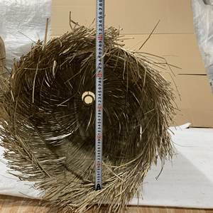 Boho Style Natural <b>Seagrass</b> Pendant Lampshade Design Chandelier Lamp <b>Shade</b> Home Decor Living Room Coffee Shop Handmade Vietnam - Product Image 6