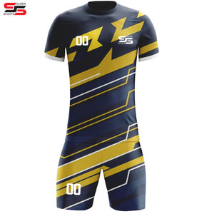 Venta al por mayor de alta calidad Francia transpirable secado rápido uniforme de fútbol personalizado fútbol camisetas de fútbol - Product Image 5