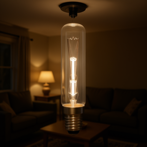 TUBULAR CL E14 25W Incandescent <b>Bulbs</b> 20x115 220/240V - Product Image 3