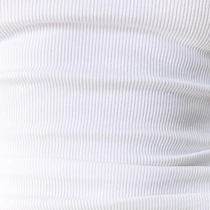 Custom Womens <b>White</b> Ribbed <b>Tank</b> <b>Top</b> High Elasticity Breathable Sleeveless Scoop Neck Fitted Summer Base Layer Camisole - Product Image 4
