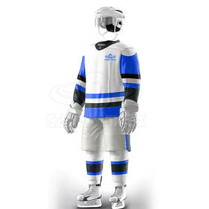 Meilleures ventes : Ensembles d'uniformes de hockey sur glace 100 % polyester respirant et écologique, conçus sur mesure pour hommes adultes, avec logo d'équipe personnalisé - Product Image 3