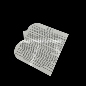 Discover Beauty of Tradition with Elegant Judaica Acrylic Hebrew Prayer Blessing B MODEL Bencher Card Unique Piece for Your Home - Product Image 6