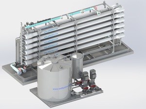AKTIFPAK Seawater Reverse Osmosis (SWRO) Desalination Plant High-Efficiency RO System 5000L/Hour 1 Year Warranty Made Istanbul - Product Image 2