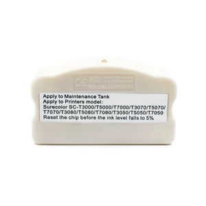 엡손 SC T3000 T5000 T7000 <span class=keywords><strong>T3200</strong></span> <span class=keywords><strong>T7200</strong></span> <span class=keywords><strong>T3200</strong></span> <span class=keywords><strong>T7200</strong></span> T3270 T5270 T7270 T7270 T3070 프린터 용 T619300 유지 보수 상자 칩 리셋기 - Product Image 1
