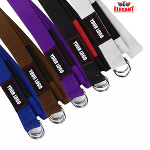 Ceintures de karaté avec logo personnalisé Dernier design et qualité supérieure Avec les ceintures de karaté les plus vendues pour hommes par Elegant Sports - Product Image 6