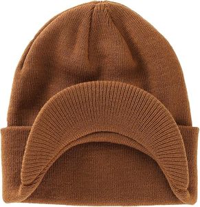 Gorro de Invierno Unisex Informal, Cálido, de Doble Punto, con Borde, 100% Acrílico, Tejido a Mano, Transpirable, con Bordado - Product Image 2