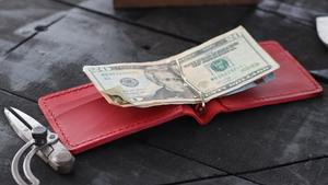 Men's Brand Leather <b>Wallet</b> Vintage Style Slim Bifold Short Waterproof RFID <b>Personalised</b> Custom Logo Blue-LBW-0068 - Product Image 5