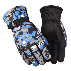 Custom Winter Ski <b>Gloves</b> <b>Touchscreen</b> Quick Dry Outdoor Wrist Length Polyester Cotton Thermal Tactical Driving <b>Gloves</b> - Product Image 6
