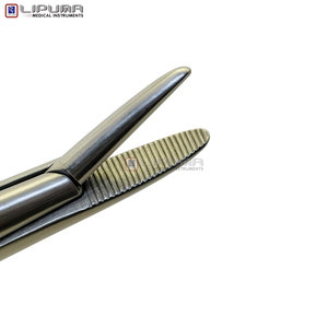 Pinzas Microquirúrgicas de Cocodrilo Dentadas de 4 mm, Mandíbulas Rectas, 8 cm de Longitud, Instrumento Quirúrgico de Precisión para Otorrinolaringología, Instrumentos Médicos - Product Image 6