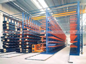 Sistema de estante voladizo de acero de primera calidad de Vietnam, estantes apilables de protección contra la corrosión para tuberías de almacenamiento de almacén eficientes - Product Image 4