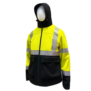Customized <b>Hi</b> <b>Vis</b> Winter Bomber <b>Jackets</b> High Visibility Reflective CE Certified Unisex Workwear for Road Safety - Product Image 1