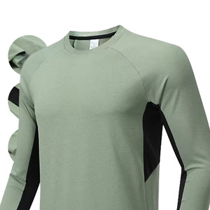 เสื้อยืดผู้ชายผ้าฝ้ายพรีเมียมน้ำหนักเบา สวมใส่สบายทุกวัน มีไซส์พลัส ทรงคลาสสิก เนื้อผ้านุ่ม ระบายอากาศดี ดีไซน์ไร้ตะเข็บ - Product Image 2