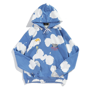 Nuevas ventas calientes, sudaderas con capucha básicas personalizadas para hombre, logotipo estampado en pantalla, Color, tamaño personalizado, ropa básica, sudaderas con capucha personalizadas de mezcla de algodón - Product Image 1