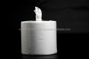 Essuie-tout en papier vierge 22 GSM à usage sanitaire, 1 pli, avec dérouleur central, économique - Product Image 5