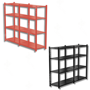 Étagère de supermarché métallique robuste ADONG |   Autoportant avec revêtement en poudre |   OEM Vietnam A21 - Product Image 1