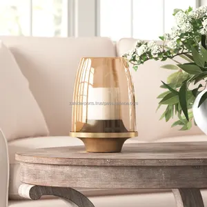 Candelabro de Metal Negro de Lujo para Salas de Estar Modernas, Candelabro de Hierro Cónico, Detalles Navideños, Hecho por Zahid Exports - Product Image 2