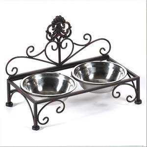 Decorative Metal <b>Bowl</b> <b>With</b> <b>Stand</b> For Living Room Table Styling Adding Sophisticated Metallic Accent - Product Image 5