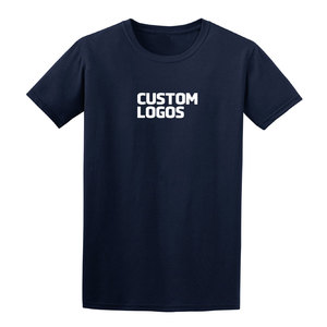 Venta al por mayor 100% algodón camisa de alta calidad de impresión bordado OEM logotipo personalizado camiseta transpirable - Product Image 6