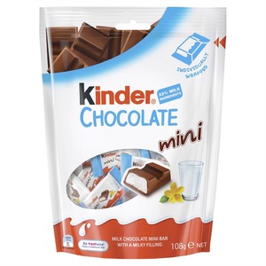 Chocolate Kinderr disponible en todos los tamaños. Chocolate Kinderr con cereales en venta. Barra de chocolate Kinderr a precio económico. - Product Image 3
