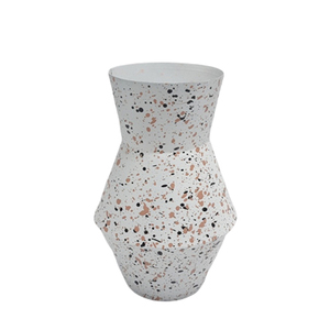 Handmade Iron Curved Shape Decorative Flower <b>Vase</b> White <b>Texture</b> Colour Home Decorative Wholesale Factory - Product Image 1