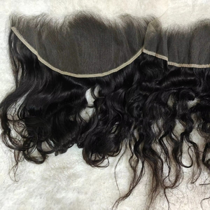Venta al por mayor HD Lace Front 13x4 13x6 Frontal de alta calidad HD Lace Frontal Closure HD Transparent Swiss Natural Hair Bundles - Product Image 1