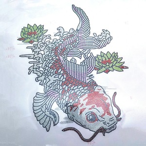 Mariposa Rhinestone gráfico bloque chica Crop Top American Party Club Streetwear mujer camiseta - Product Image 2