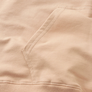 2024 personalizado peso pesado 450 Gsm de gran tamaño liso polar pulóver sudaderas con capucha en relieve de alta calidad algodón grueso Unisex al por mayor - Product Image 5