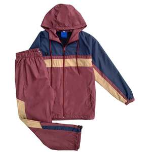 Chándal de invierno con logotipo personalizado, chándales de entrenamiento para correr para hombre con cremallera, 60% poliéster, 40% algodón, ropa deportiva para hombre, conjuntos de chándales - Product Image 4
