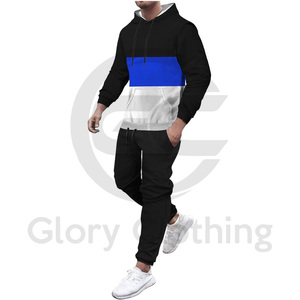 Nouveauté, créez votre propre design, vêtements de sport actifs personnalisés, survêtements pour hommes, logo personnalisé, survêtement 100% coton - Product Image 3