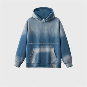 Sudadera con Capucha de Algodón Lavado de 380 g/m², Sudadera Personalizada para Hombre, Estilo Vintage, Lavado Ácido, Talla Grande - Product Image 5