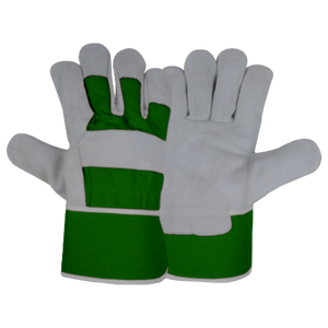 ถุงมือหนังวัวแยกชิ้นคุณภาพสูง, ถุงมือหนังป้องกันการก่อสร้างทนทานต่อการขัดถูเหมาะสำหรับงานทำสวน - Product Image 5