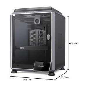 สำหรับเครื่องพิมพ์สามมิติ Creality K1C กล้อง AI ความเร็วสูง 600 มม./วินาที ระบบปรับระดับอัตโนมัติ หัวพิมพ์คาร์บอนไฟเบอร์ความแม่นยำสูง - Product Image 3