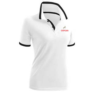 Pantalón corto de entrenamiento de verano de punto sólido informal para mujer para camiseta Polo bordado personalizado impresión Logo insignia decoración transpirable - Product Image 6