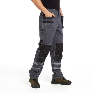 Wholesale Custom Logo Printed Multi Pockets <b>Work</b> Pants for Mens Men Reflective Hi Vis Workwear <b>Trousers</b> Safety <b>Work</b> <b>Trousers</b> - Product Image 5