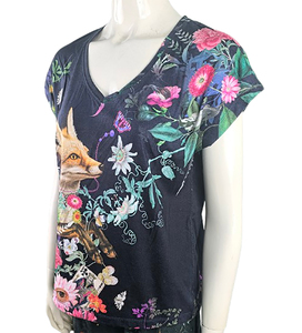 100% algodón Jersey único 180 GSM camisetas transpirables con cuello en V para mujer diseño personalizado logotipo impreso Digital proveedor BD sin mangas - Product Image 4