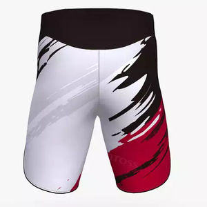 Short de combat MMA de compression de boxe extensible à sublimation personnalisé OEM Short de combat MMA à logo personnalisé pour hommes Prix raisonnable Service OEM - Product Image 4