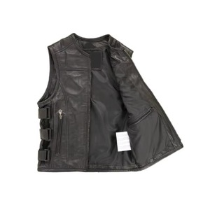 Winter Fashion Leather Women <b>Vest</b> Coat Waistband <b>Vest</b> Out Wear for <b>Ladies</b> Cowgirl Leather <b>Vest</b> for Sale - Product Image 2