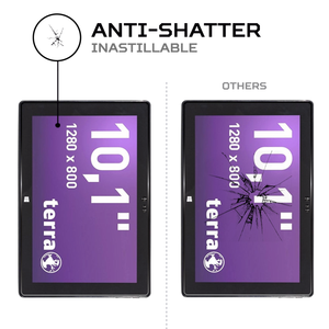 ฟิล์มกันรอยหน้าจอ ANTISHOCK สำหรับแท็บเล็ต Terra PAD 1085 Industry W10P เพิ่มความทนทานและการป้องกัน - Product Image 5