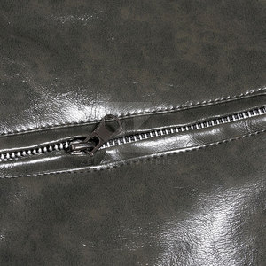 Veste en cuir pour homme d'hiver respirante coupe-vent imperméable de couleur personnalisée avec col montant logo frontal coupe ajustée manches longues - Product Image 5