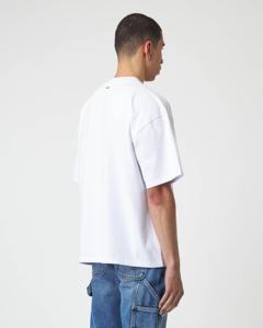 T-shirt taille plus pour hommes 100% coton OEM Boxy Blank Heavy Weight T-Shirt personnalisé épaules tombantes T-shirt surdimensionné solide épais tricoté - Product Image 3