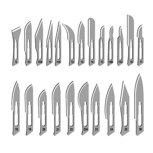 Lame de scalpel chirurgical aiguisée stérilisée en acier inoxydable pour la chirurgie médicale professionnelle, clinique et générale, et utilisation immédiate - Product Image 6