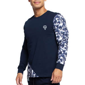 Camiseta de Manga Larga para Hombre, Informal, Cómoda, Ecológica, de Secado Rápido, de Lona, con Logotipo Personalizado, Impresión Digital, para Uso Diario - Product Image 4