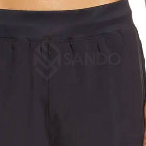 Vente en ligne Short de course léger pour homme 100% coton Motif solide Design unique Vente en gros - Product Image 3