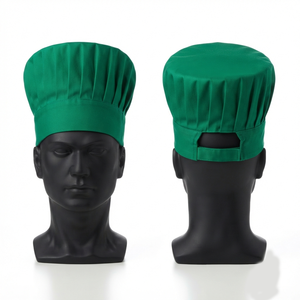 Gorro de Chef Unisex Premium de 180 GSM, Impermeable, de Polialgodón Estampado, Multicolor, Ajustable, con Logotipo Personalizado, Accesorios de Cocina para Restaurantes - Product Image 3