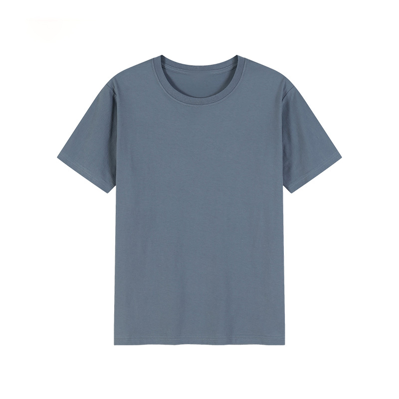 Pure cotton basic style [haze blue]