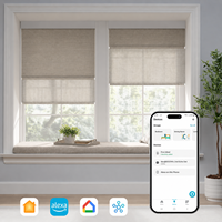 Persianas Dobles Enrollables Personalizadas, Opacas y Protectoras Solares, para Ventanas de Hogar y Oficina